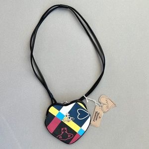 Vivienne Westwood heart shaped purse, NWT -  BELLE HEART FRAME PURSE